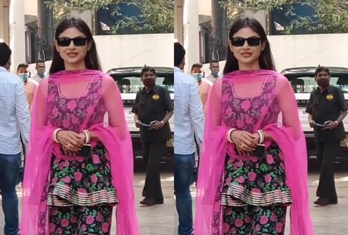 Mouni Roy looked beautiful in her new look after wedding