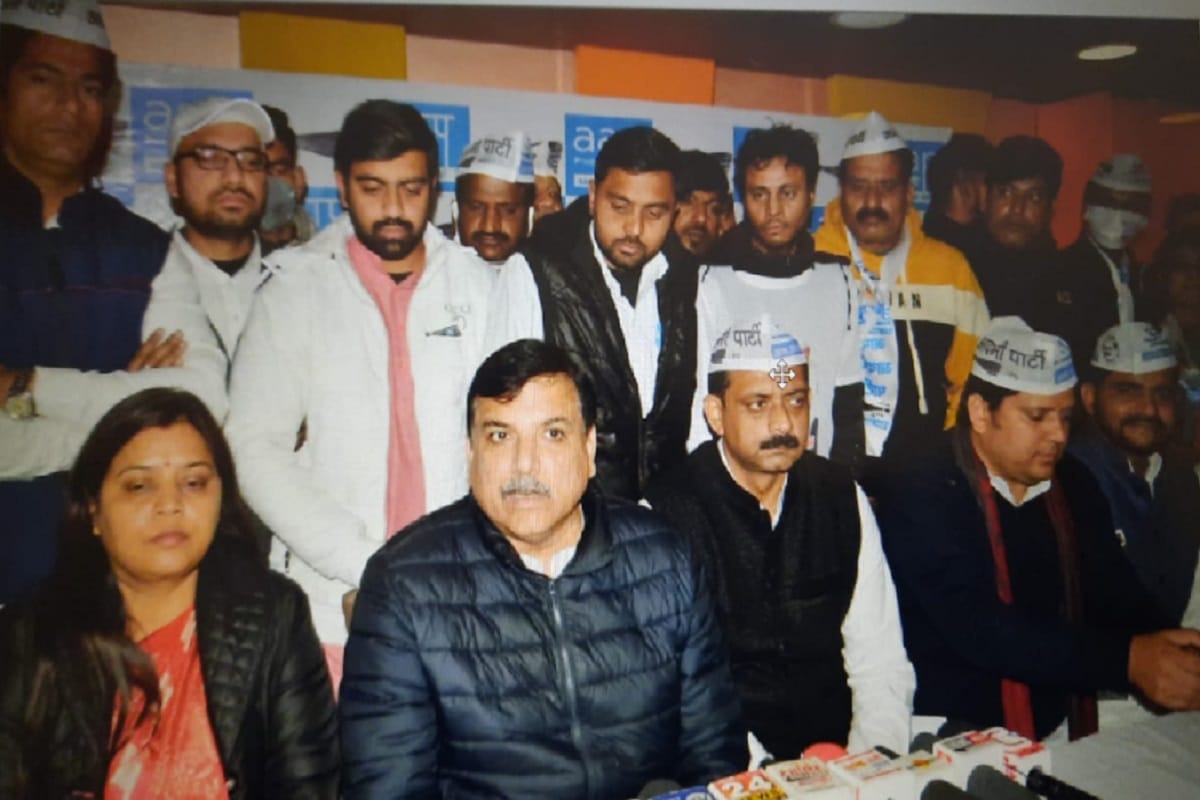 UP Election 2022: AAP leader Sanjay Singh said that the government of the Aam Aadmi Party will be formed in Uttar Pradesh, not BJP