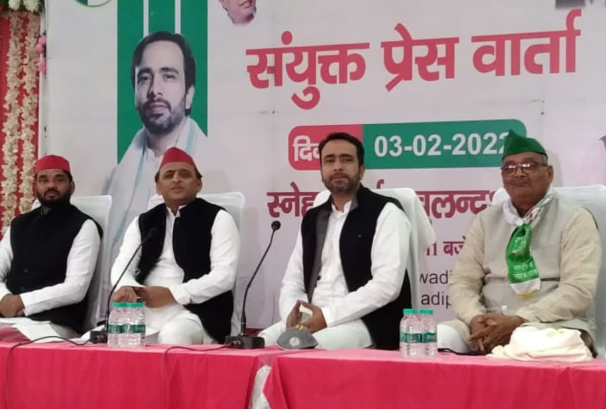 Akhilesh Yadav and Jayant Chaudhary will reach Dadri on thursday will seek votes for their candidate