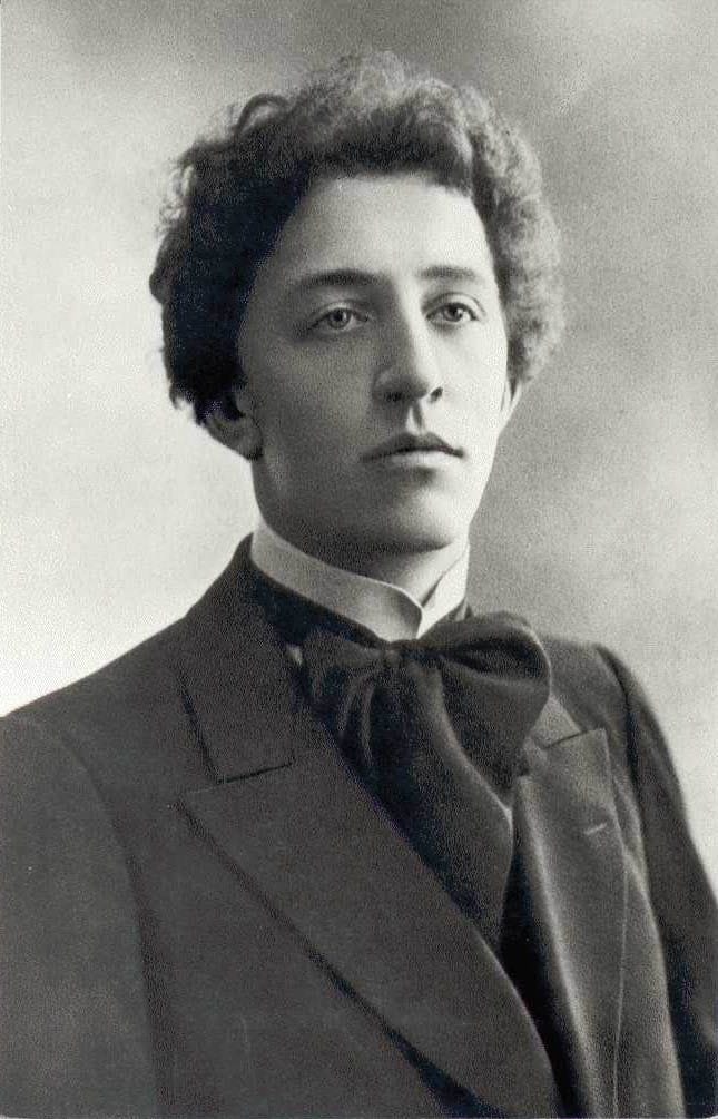 The poem 'Behind the dark expanse of the city' by Russian poet Aleksandr Blok