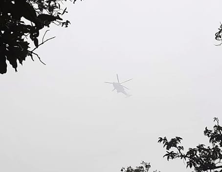 Defense Minister Rajnath Singh's helicopter could not land, BJP officials disappointed