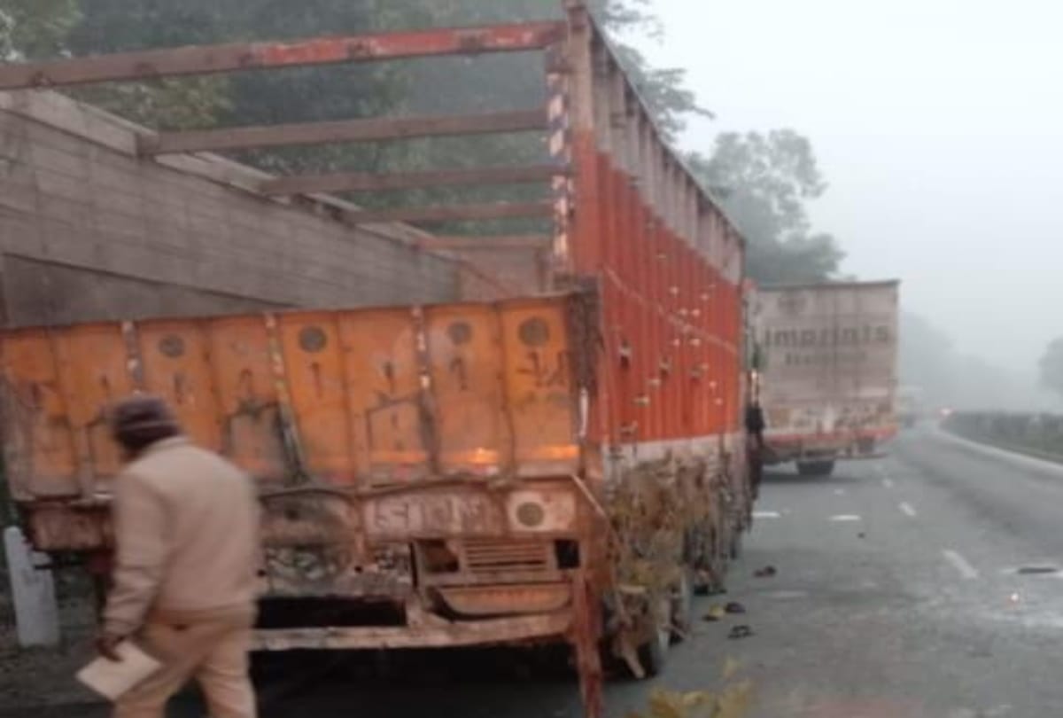 Two real brothers of Kanpur died in an accident in Basti