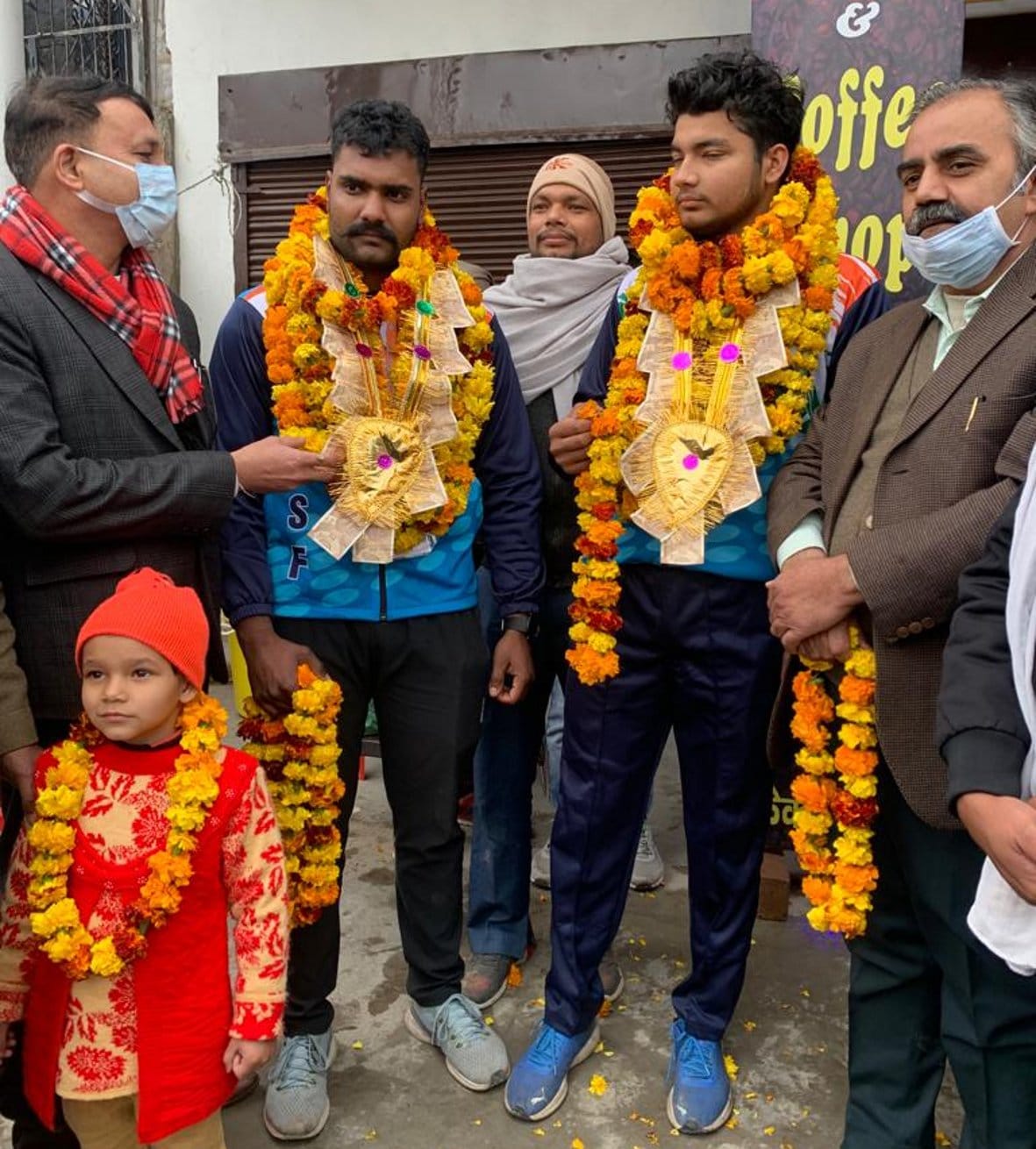 Players won medals in Nepal