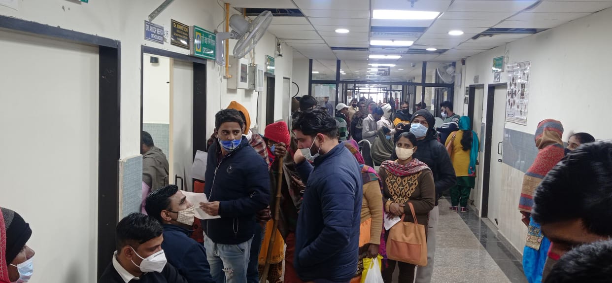 People caught in cold, fever and cold, OPD full, Kurukshetra