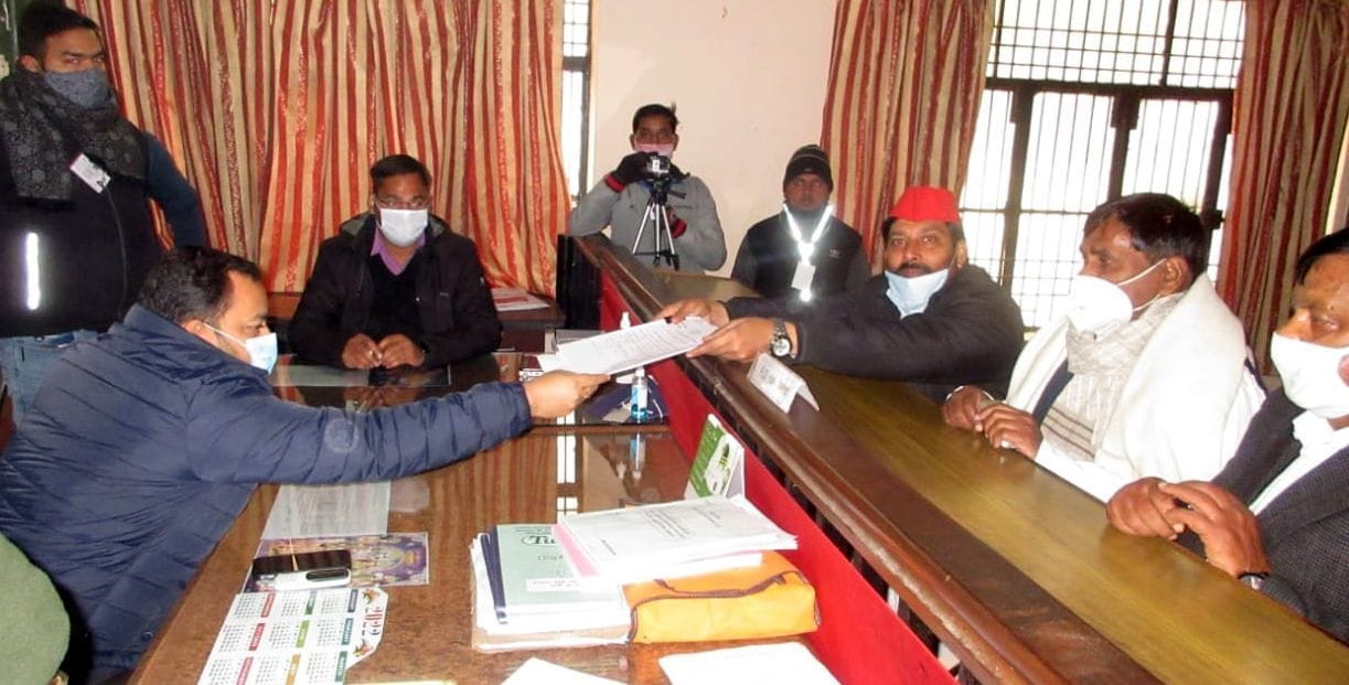 36 candidates including BJP-SP filled the form