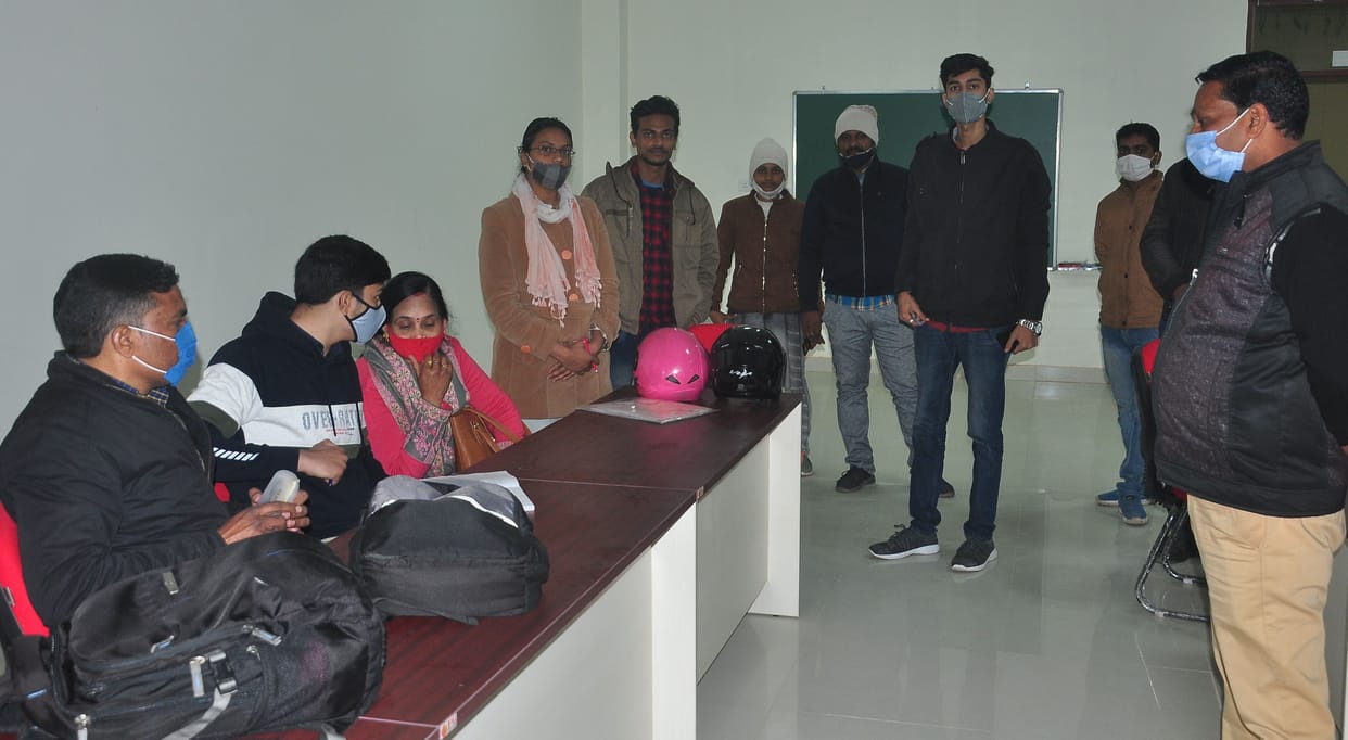 Five students got admission in MBBS on the first day