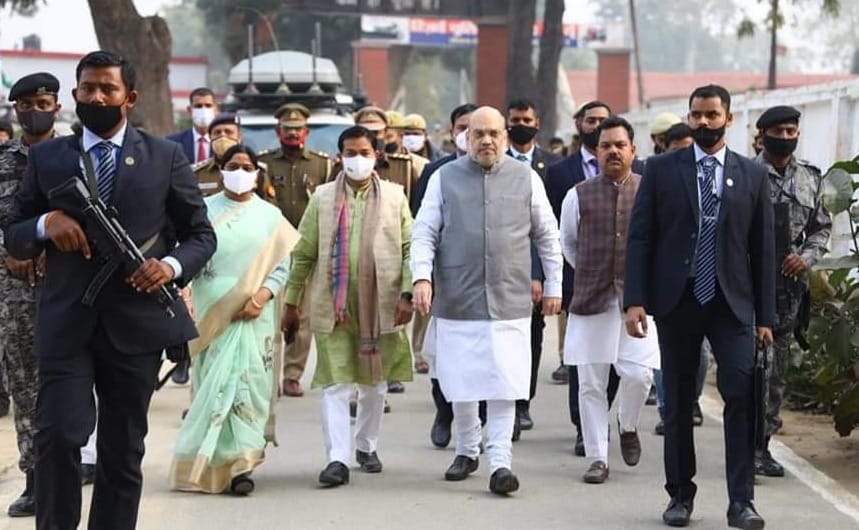 badaun 145 vidhan sabha 2022, bisauli 142 vidhan sabha 2022, sahaswan 143 vidhan sabha 2022, bilsi 144 vidhan sabha 2022, shekhupur 146 vidhan sabha 2022, dataganj 147 vidhan sabha 2022,Amit Shah in Badaun