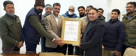SP of Intelligence Headquarters honored the Inspector