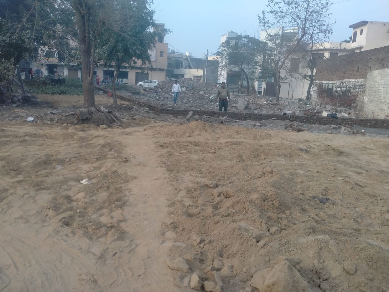 Illegal colony cutting, map also viral