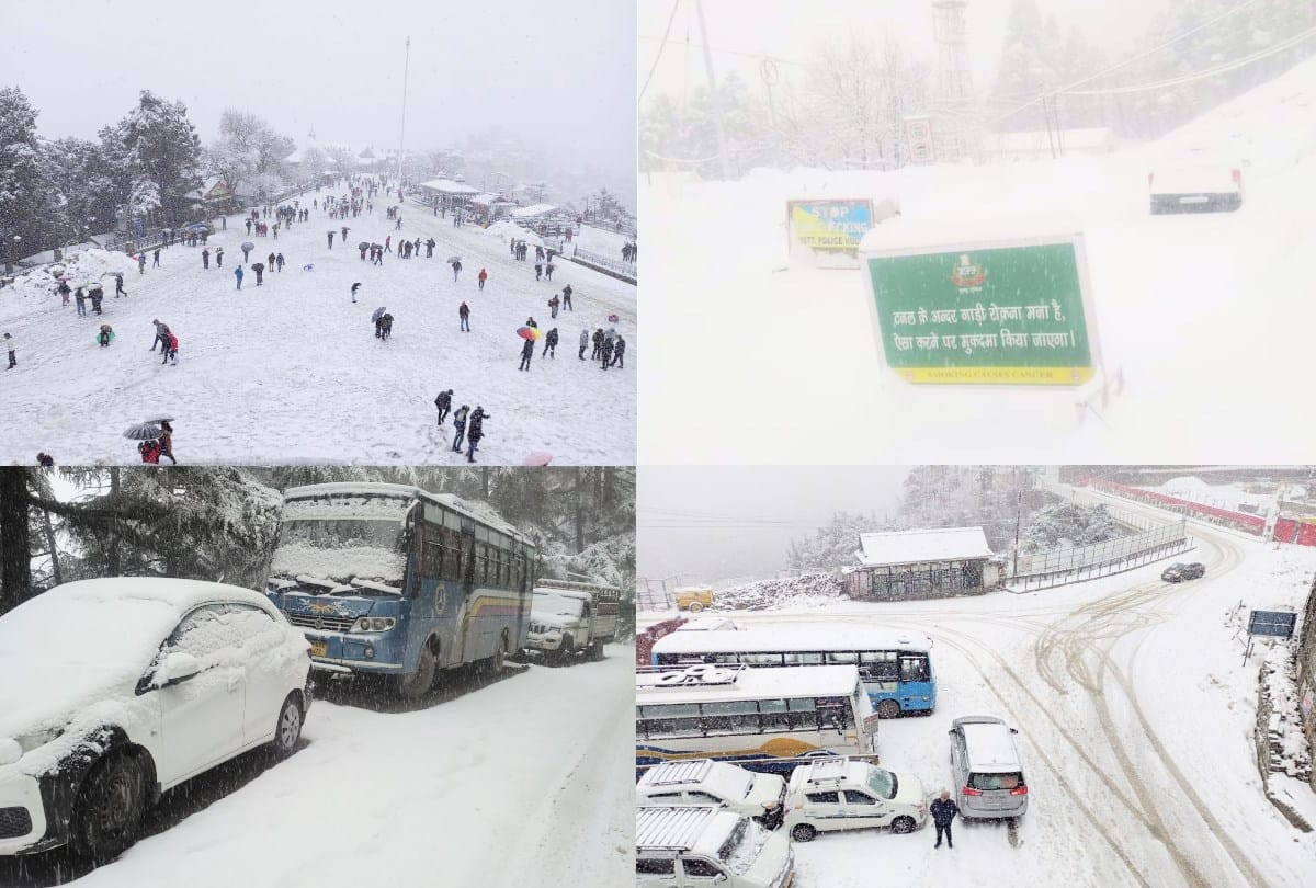 himachal weather update:  hundreds of  roads and power transformers stalled due to heavy snowfall, two avalanches reported in Lahaul, troubles increased