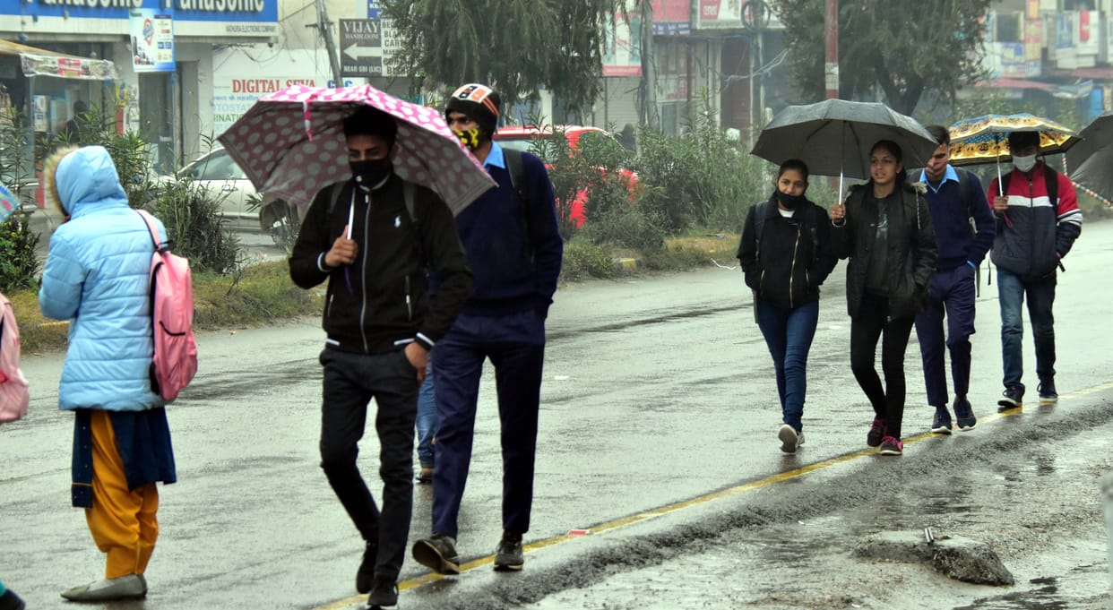 The district received 19.6 mm of rain on Thursday