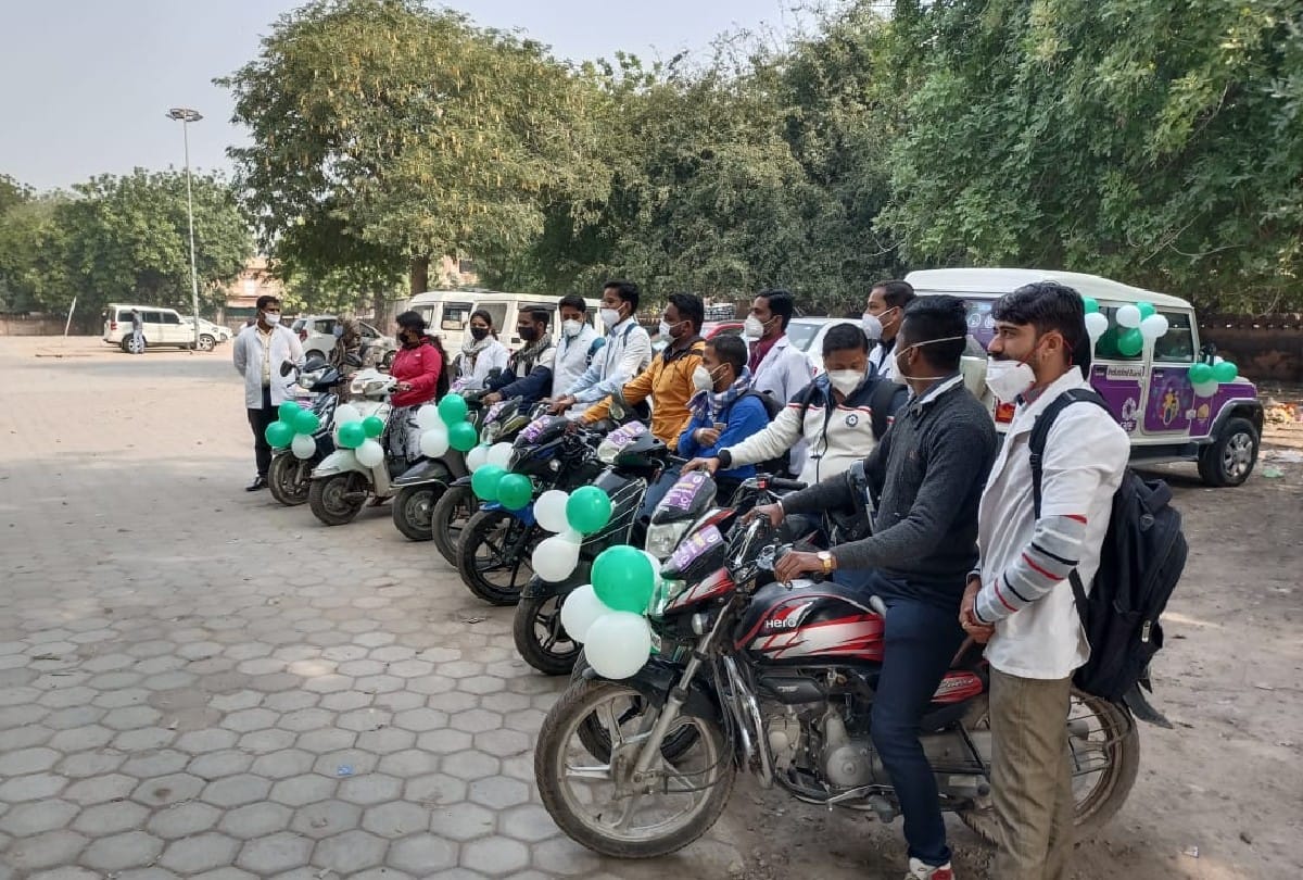 Corona vaccine will now reach door to door in bikaner