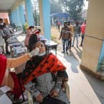 जम्मू में कोरोना की जांच