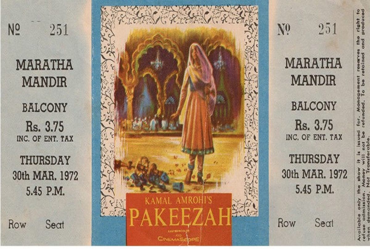 bioscope with Pankaj Shukla pakeezah kamal amrohi meena kumari raaj kumar ashok kumar Ghulam mohammad