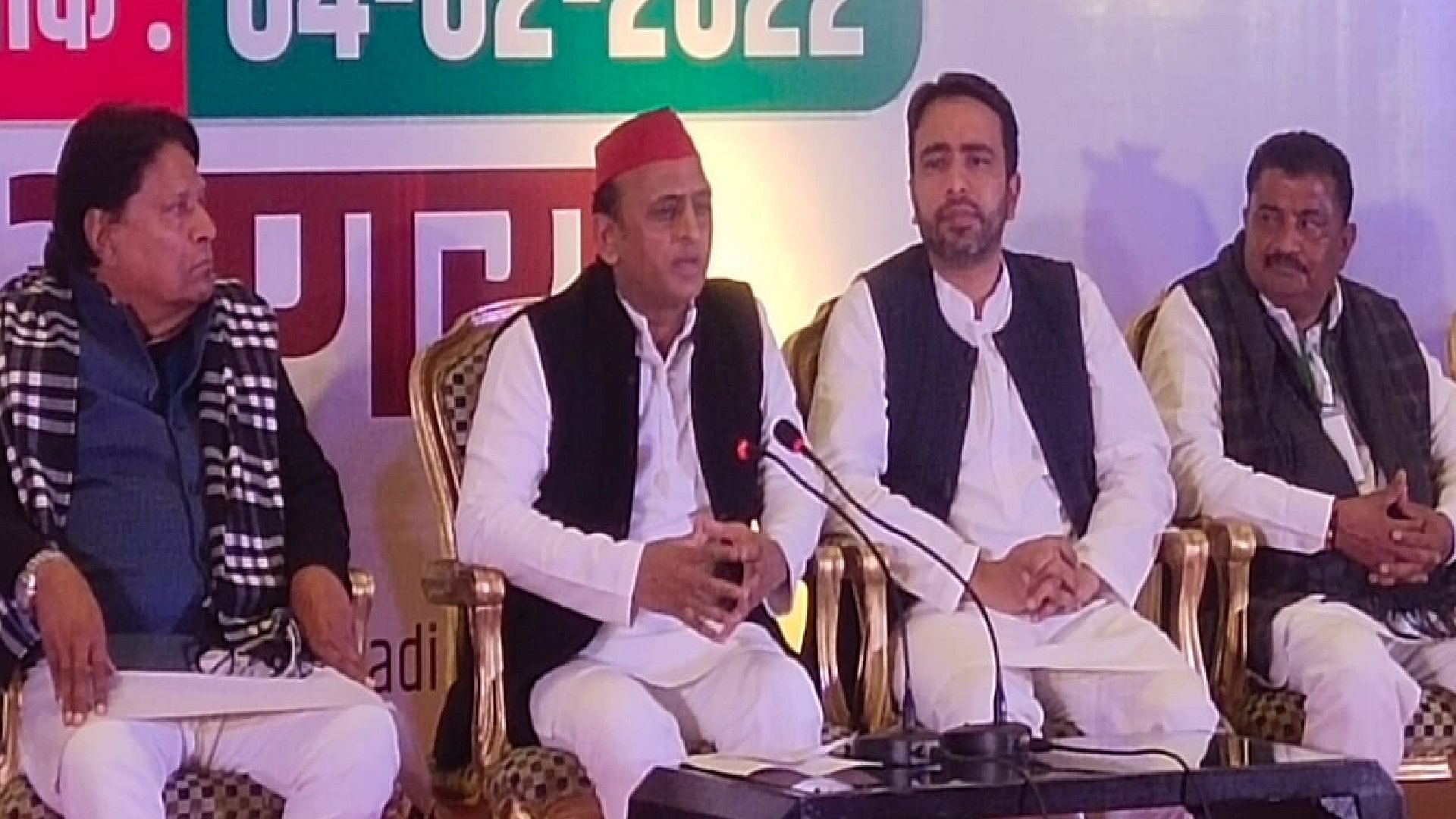 यूपी चुनाव 2022: अखिलेश यादव और जयंत चौधरी की प्रेसवार्ता