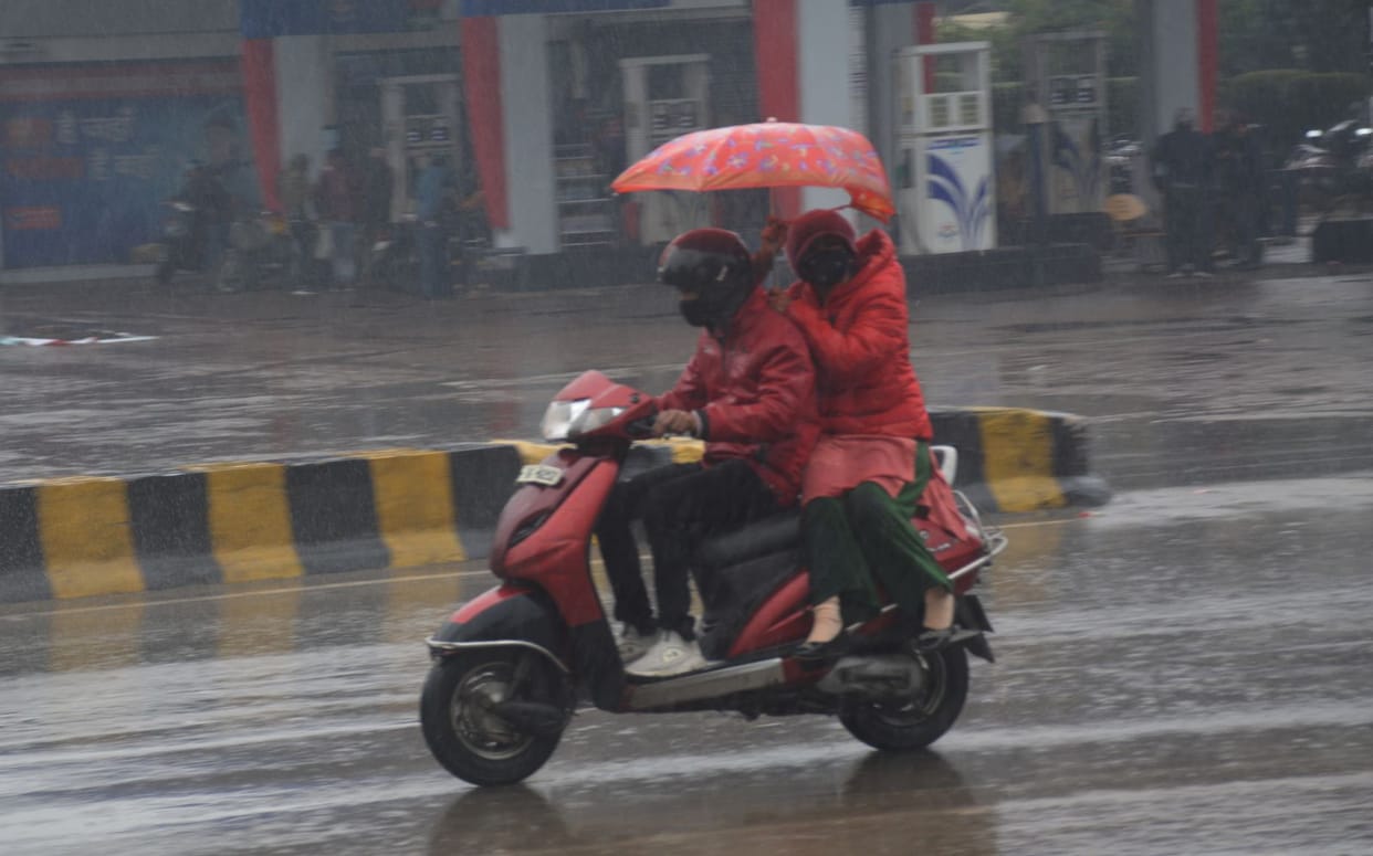 10.2 mm of rain, drizzle expected today