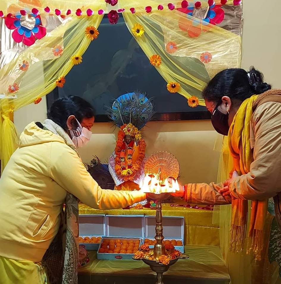 Welcome Rituraj Basant, worship Maa Saraswati