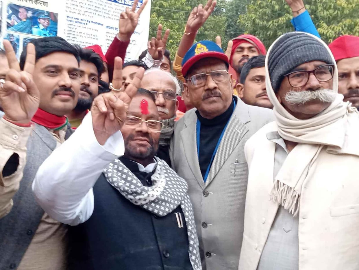 Swami Prasad Maurya filed nomination papers