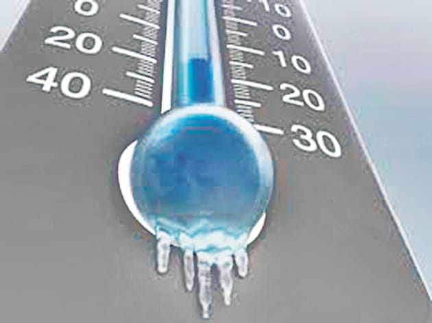 Western winds increase cold, people tremble