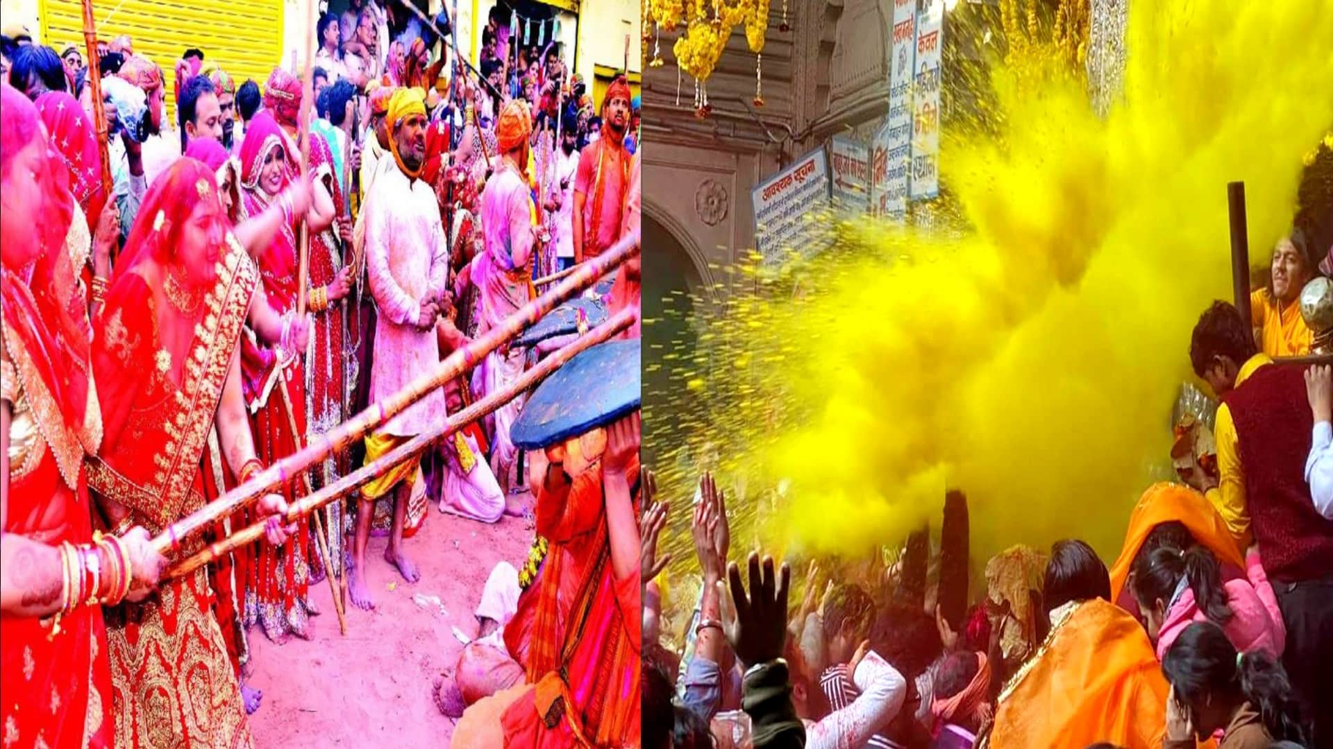 vasant panchami 2022 Holi celebrations starts in Mathura barsana holi 2022 schedule