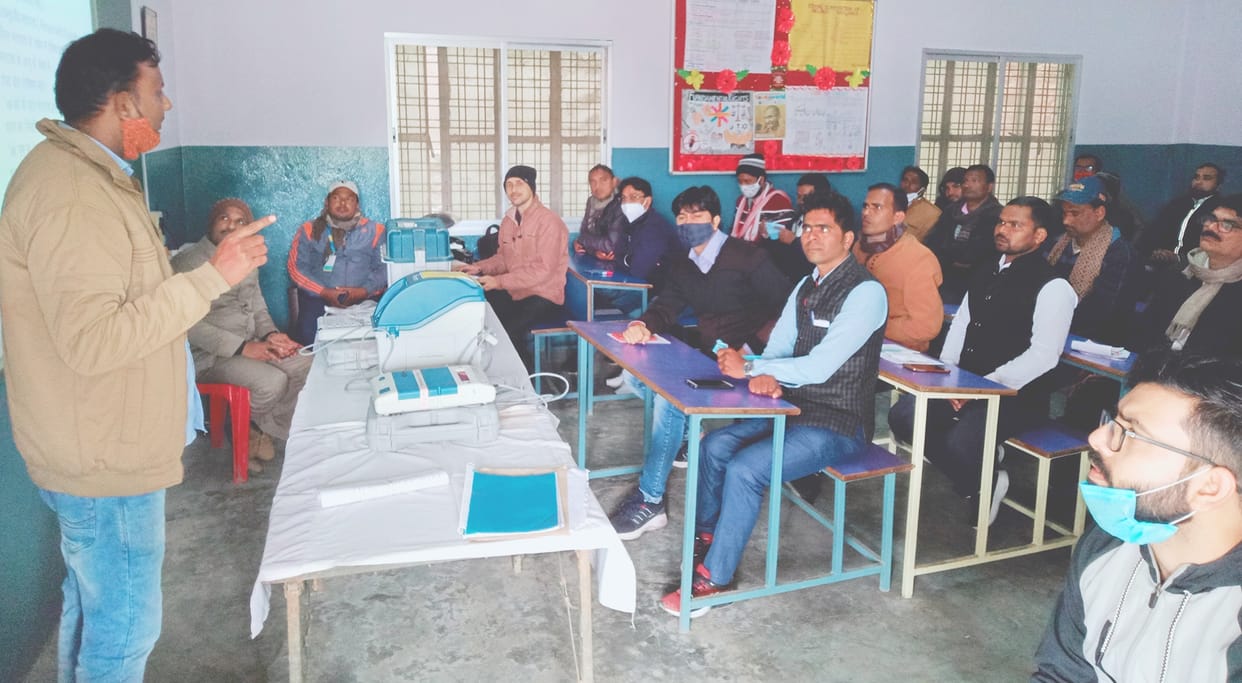18 presiding and polling officers absent in training