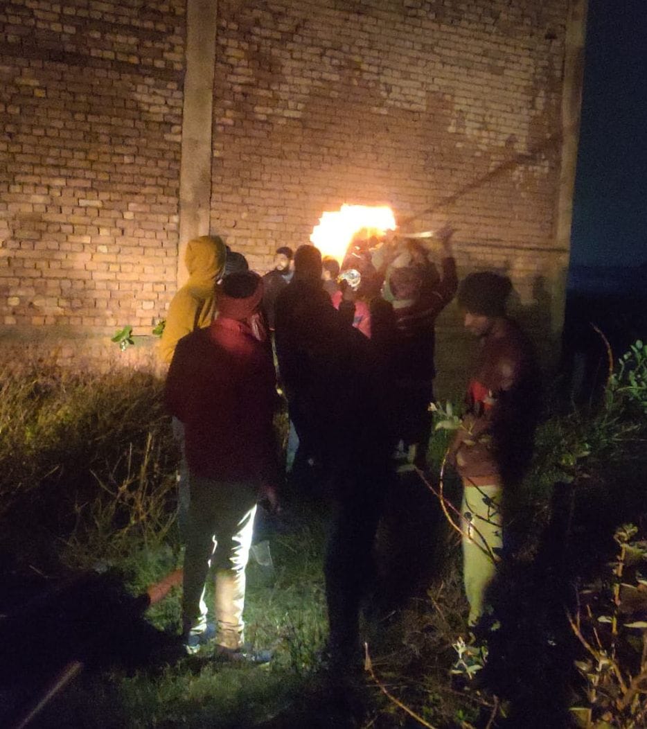 Fire in thread factory, loss of lakhs