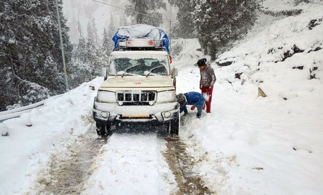 Snowfall in Pithauragarh