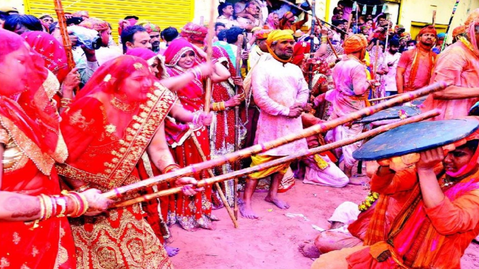 barsana holi 2022 lathmar holi will held in barsana today