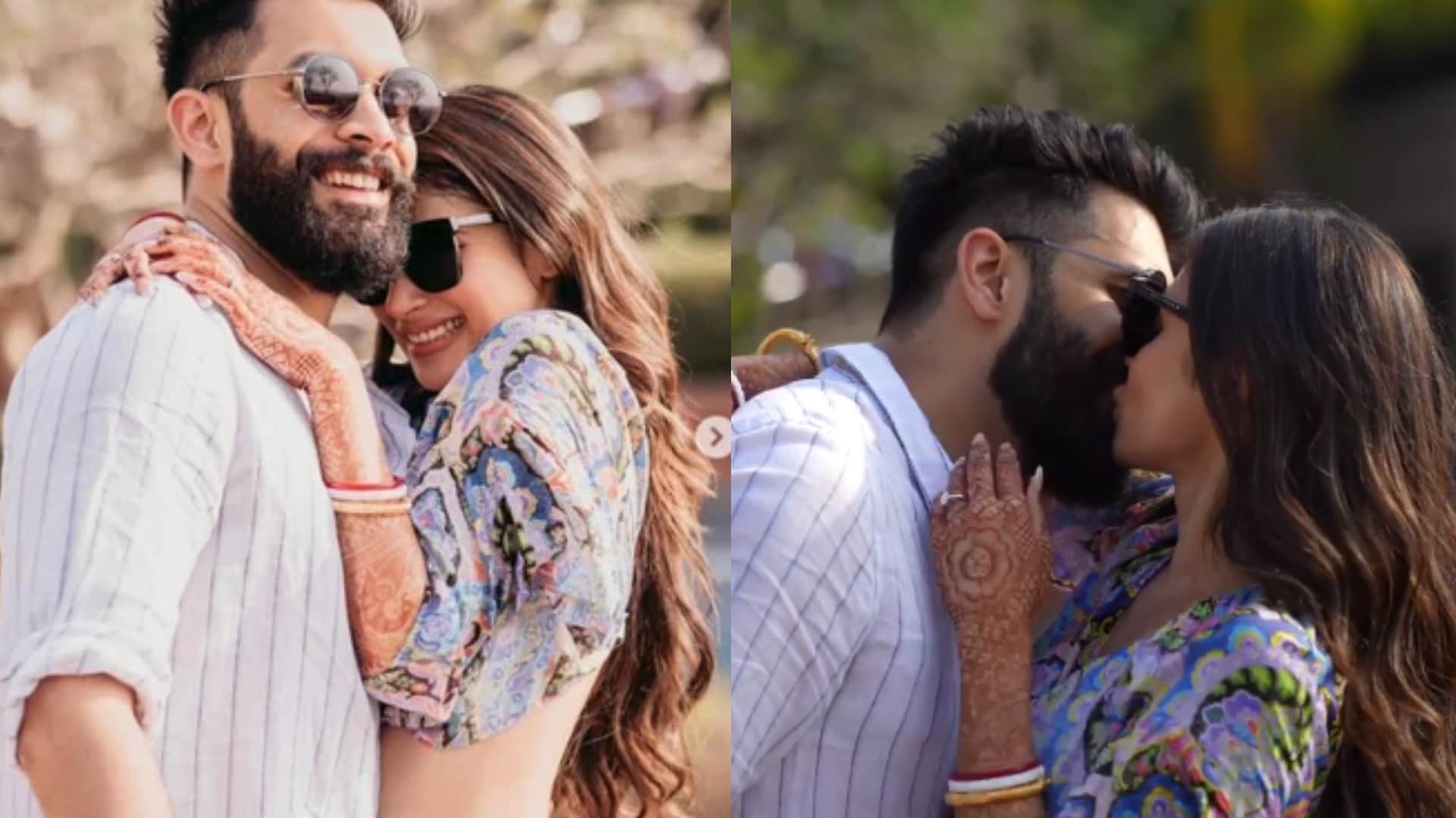 mouni roy shares pictures of her honeymoon with husband suraj nambiyar