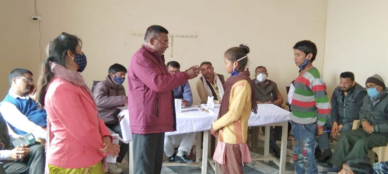 Sankul Rauli stood first in Science Quiz Competition