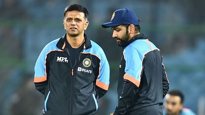 Rahul Dravid Rohit Sharma: Coach Dravid's big statement about Rohit, said - Hitman is not out of the playing-11 race