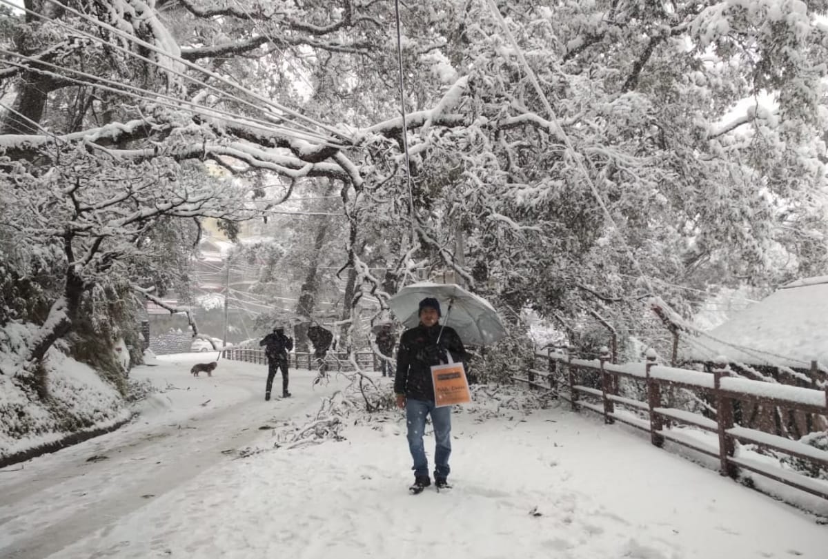 Himachal Heavy Snowfall Weather Update Today: hundredereds of road and electricity transfermers stalled.