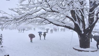 Himachal Weather Forecast Update Today: IMD Orange Alert Heavy Rain and Snowfall in Chamba Kullu Shimla