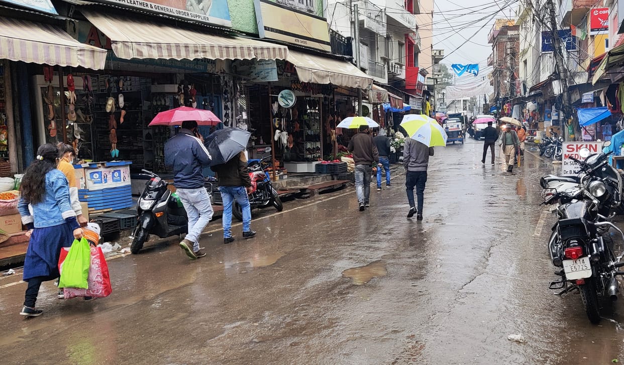 Heavy rainfall problem