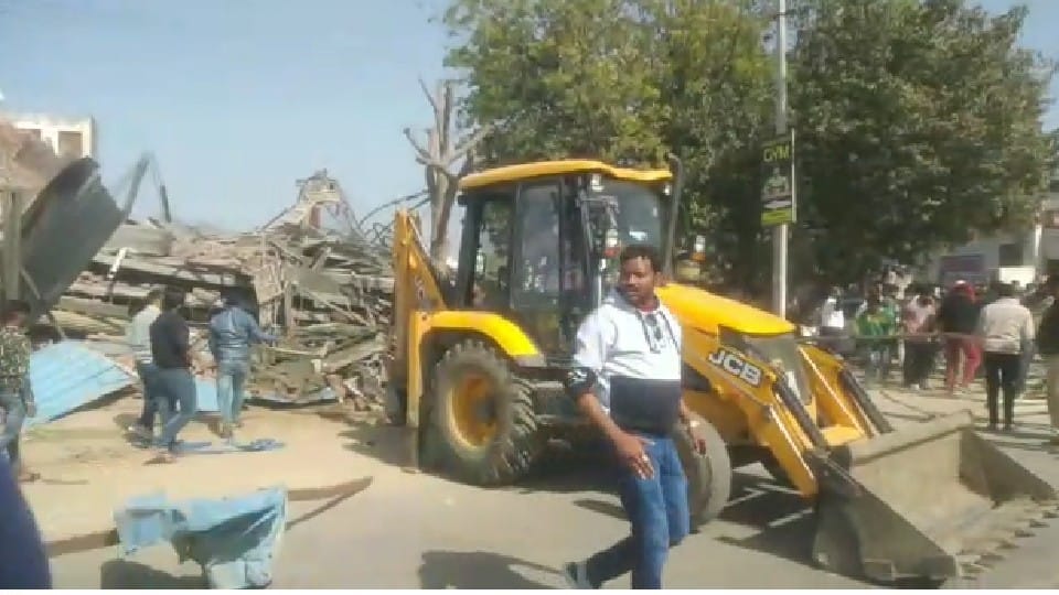 under construction building collapses in Ajmer Rajasthan  