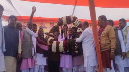 Up Assembly Election 2022: Deputy CM Keshav Prasad Maurya Meeting For Bjp Candidate In Bah Constityency