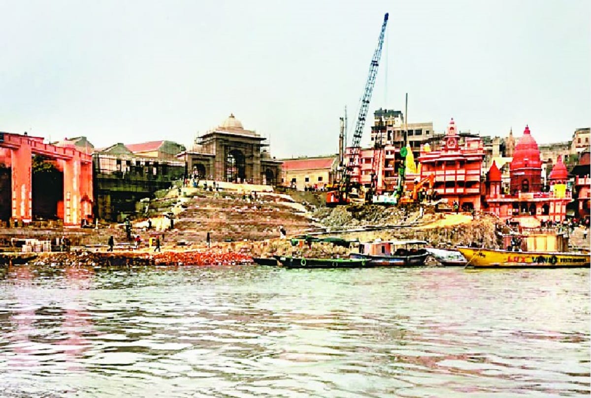 Kashi Vishwanath Dham Mahashivratri 2022 ganga dwar Gateway of Corridor may open before march  work of second phase going on fast