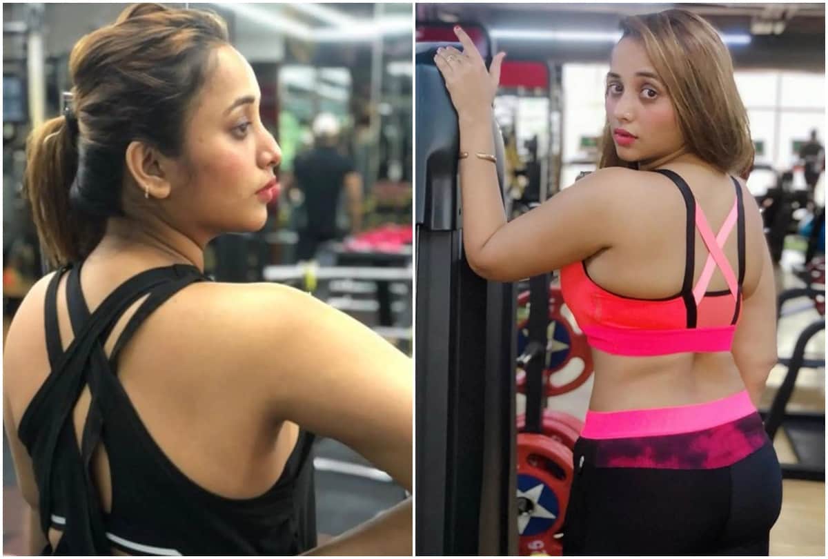 Bhojpuri actress Rani Chatterjee shares her pictures in gym wear looks beautiful in workout glow