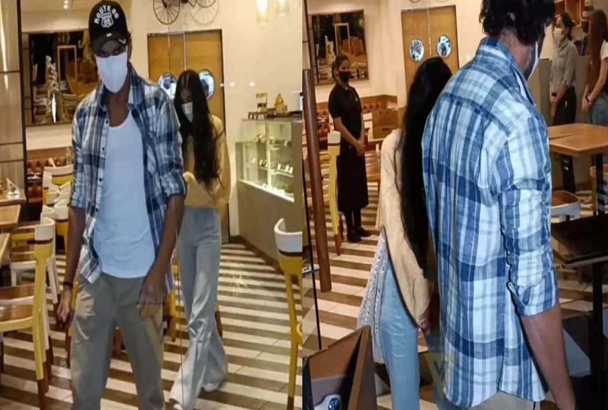 Social media: Saba Khan was seen having lunch with Hrithik Roshan's family uncle rajesh roshan shared a picture