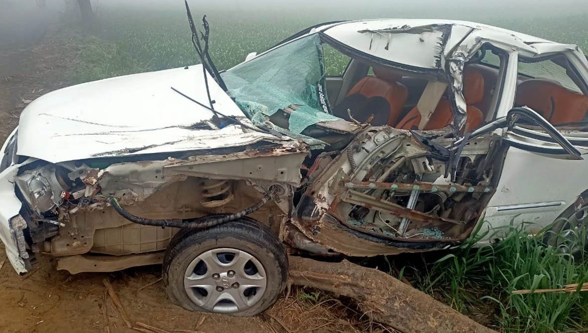 Car rider dies due to vehicle collision, one injured