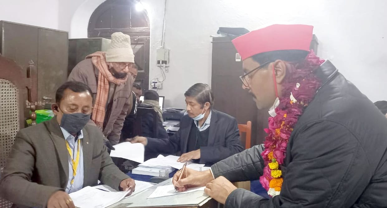 Four candidates including SP, BSP filed nomination