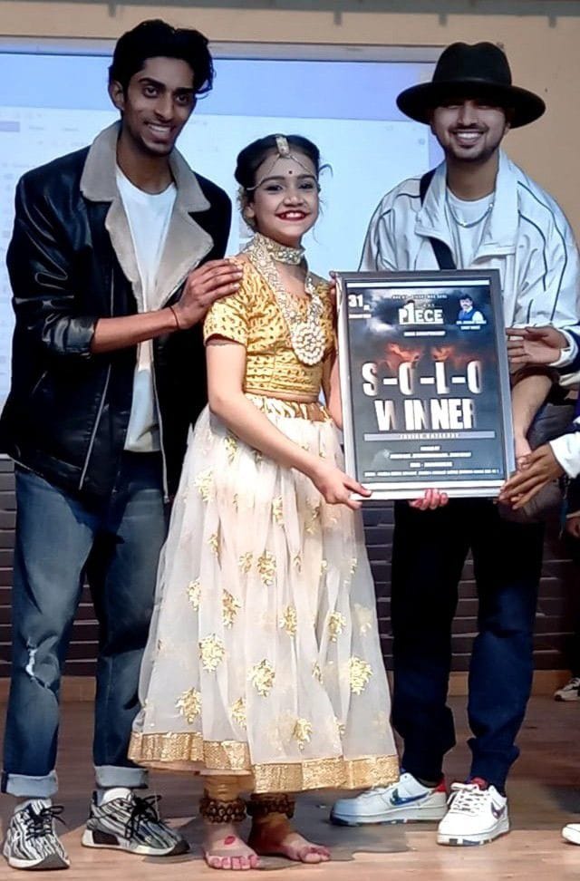 ganika won the dance championship