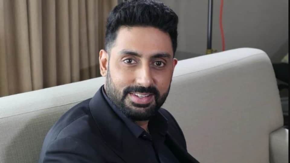 Abhishek Bachchan announces his next film Ghoomar on his birthday