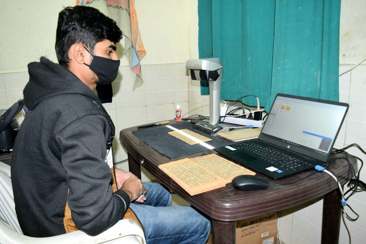 Conservation and cataloging of rare manuscripts completed