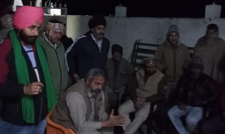 Forest department conducted post-mortem of goats