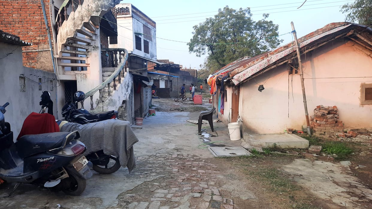 Tied up occupied buildings