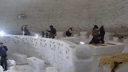 World's largest igloo restaurant built in Gulmarg