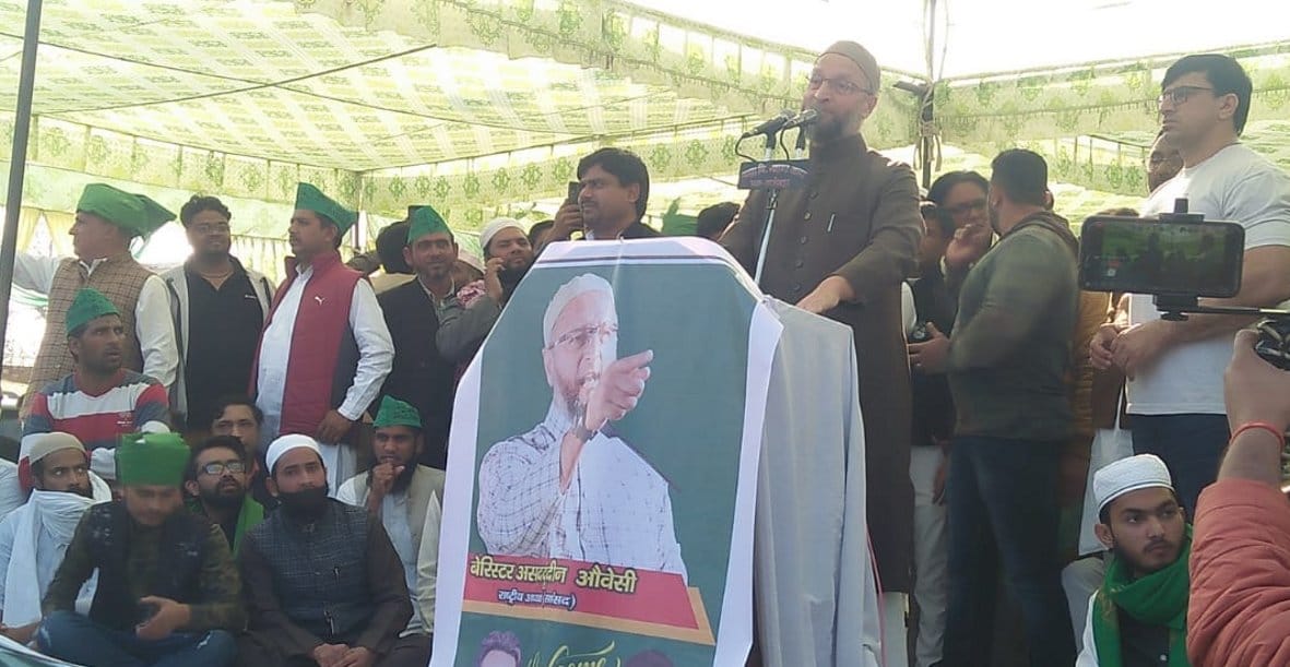 Akhilesh cheating Muslims, Yogi also making false promises: Owaisi