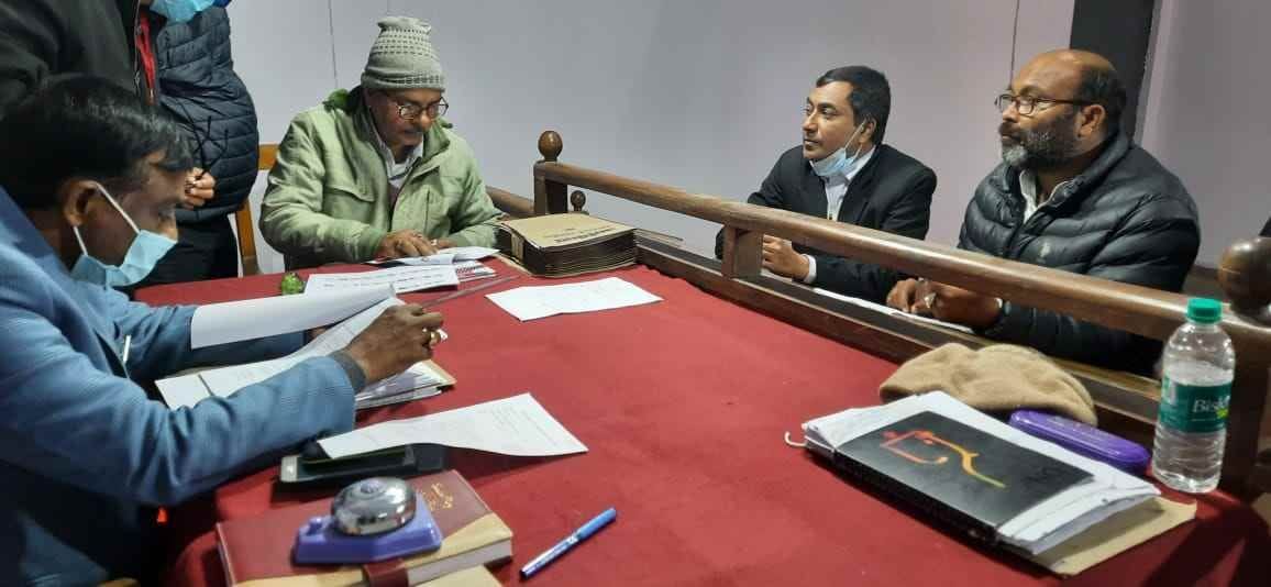 Three including Ajay Lallu and PN Pathak filed nomination papers