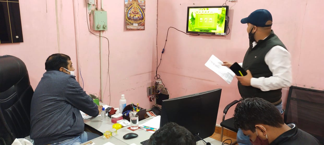 NP workers will be monitored by the camera, executive officers will monitor